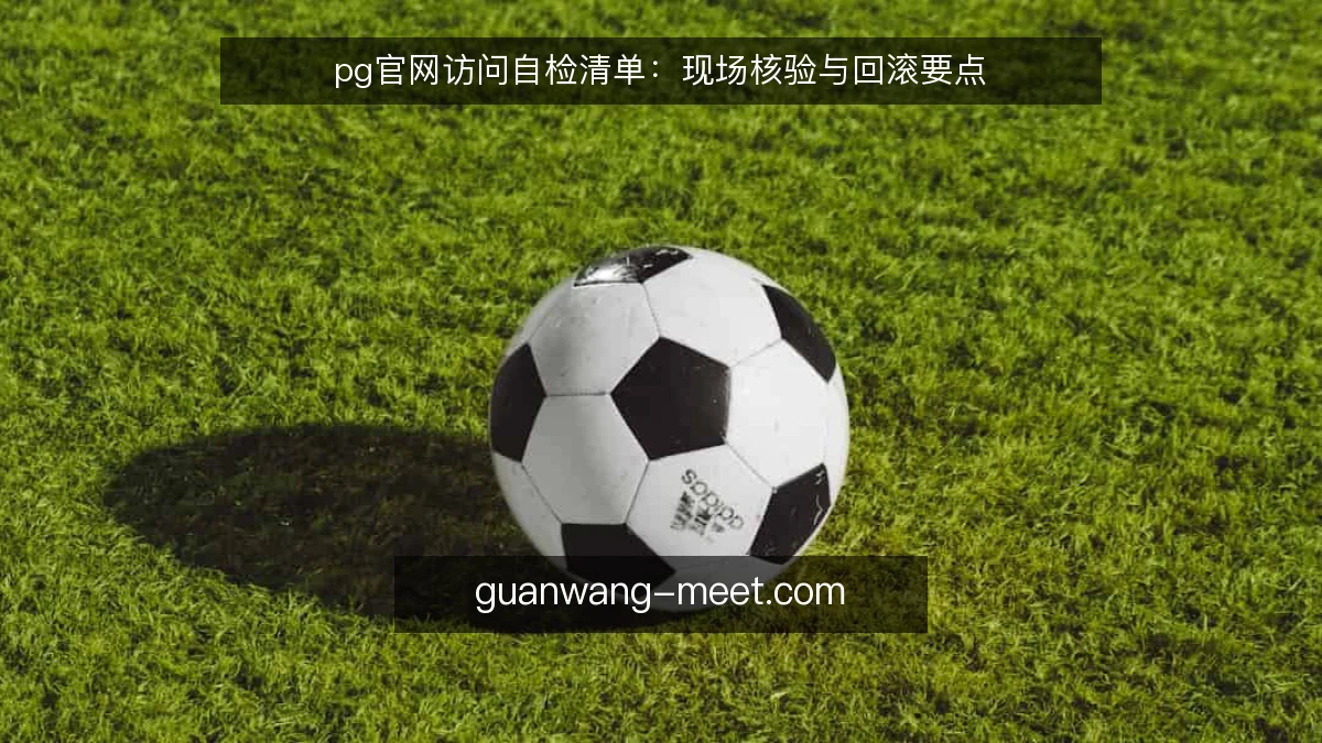 pg官网访问自检清单：现场核验与回滚要点